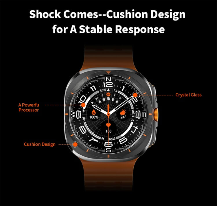 Tf7 Ultra Metal Body Smart Watch (random Color)